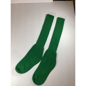 Unbranded Kids Tube Socks OS Kelly‎ Green [Sport socks] Fair condition